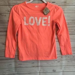 Crazy 8 Girl 7/8 Graphic Long Sleeve